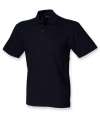 H305 Mens Stretch Pique Polo Navy colour image